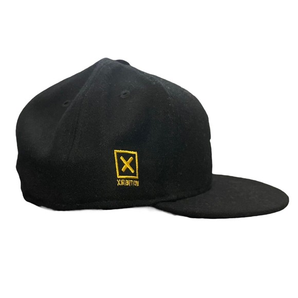 New Era Cleveland NBA All Star Game 59FIFTY Fitted Hat Cap Wool Black - Picture 3 of 3